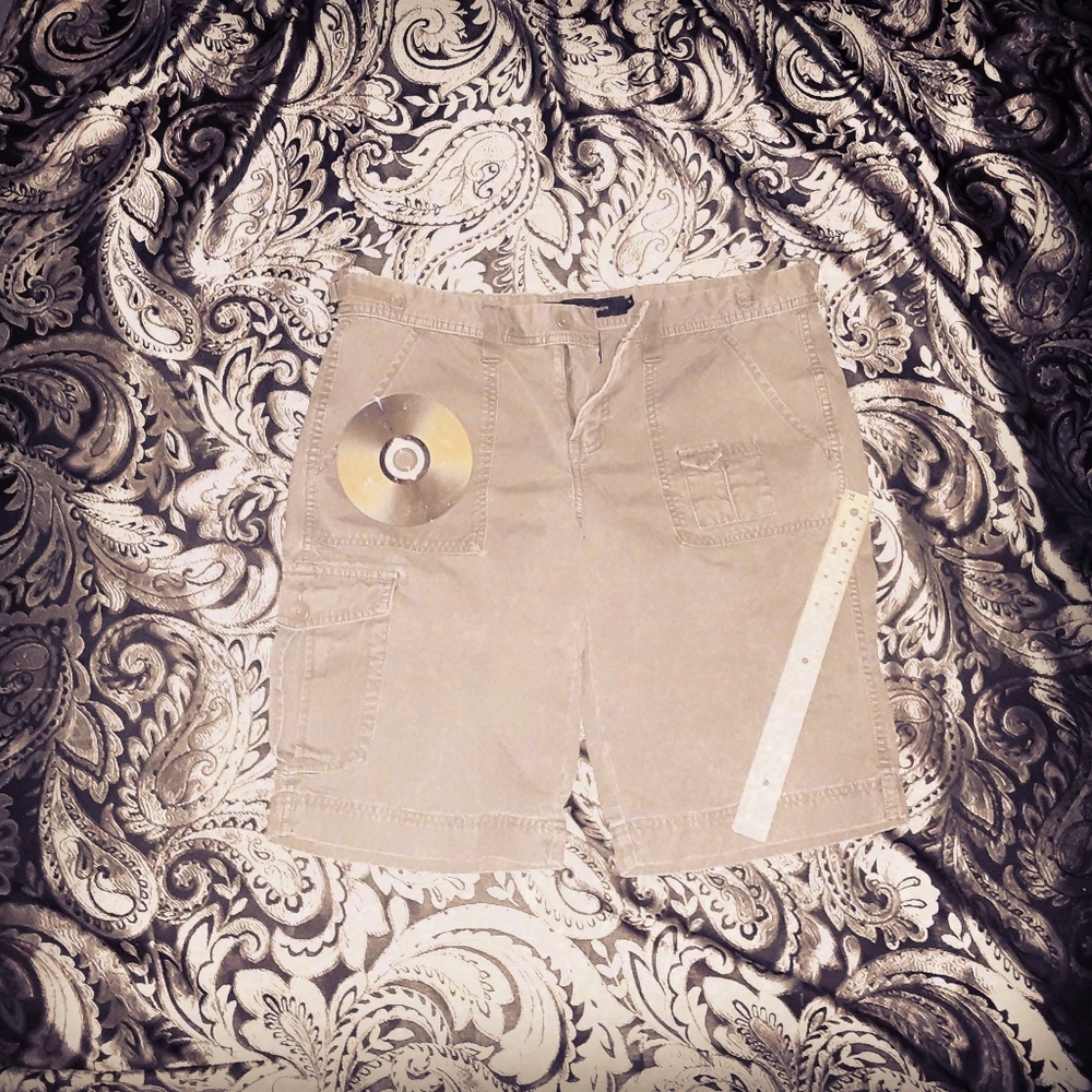 new CALVIN KLEIN 32 mens brown shorts